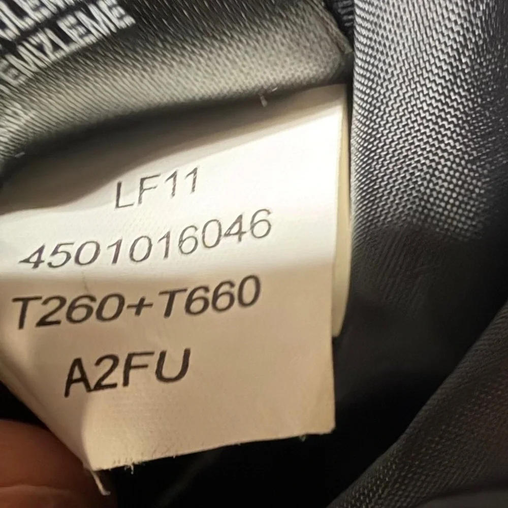The North Face Utility Wind Jacket Large A2FU T260+T660 Grey Black Fall 2011 F11
